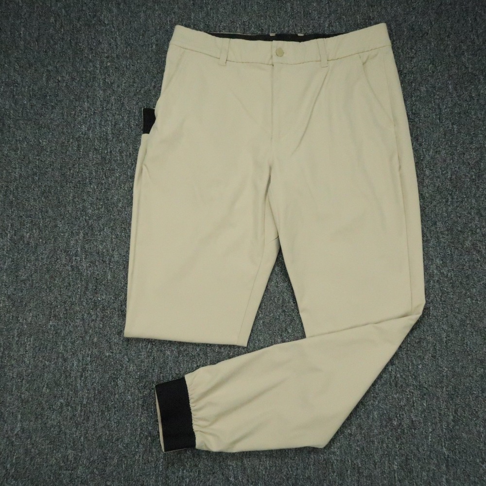 Good Good Golf Pants Mens 32x31 Stone Tan Trouser Stretch Performance Jogger